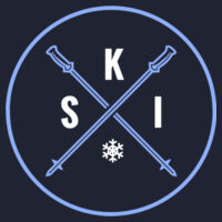 ski en stokken Design